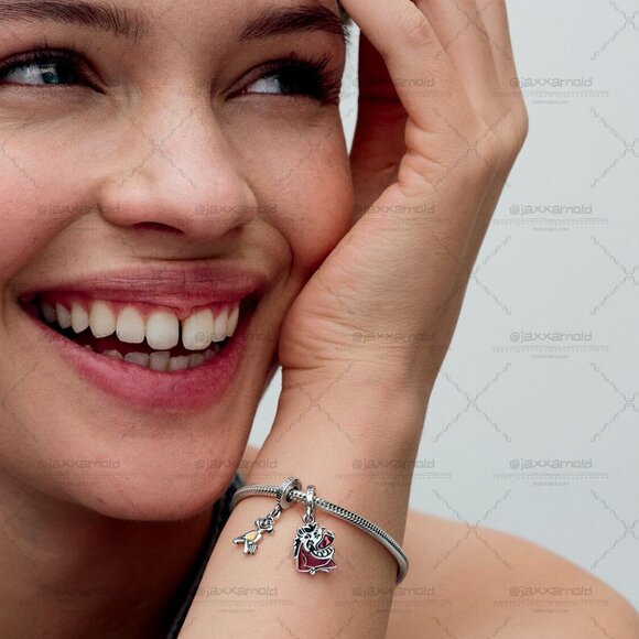 Pandora Disney The Lion King Timon & Pumbaa Splittable Dangle Charm - Picture 6 of 6